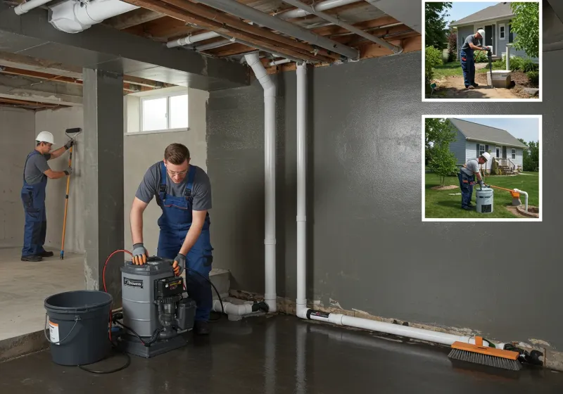 Basement Waterproofing and Flood Prevention process in Long Beach, NC